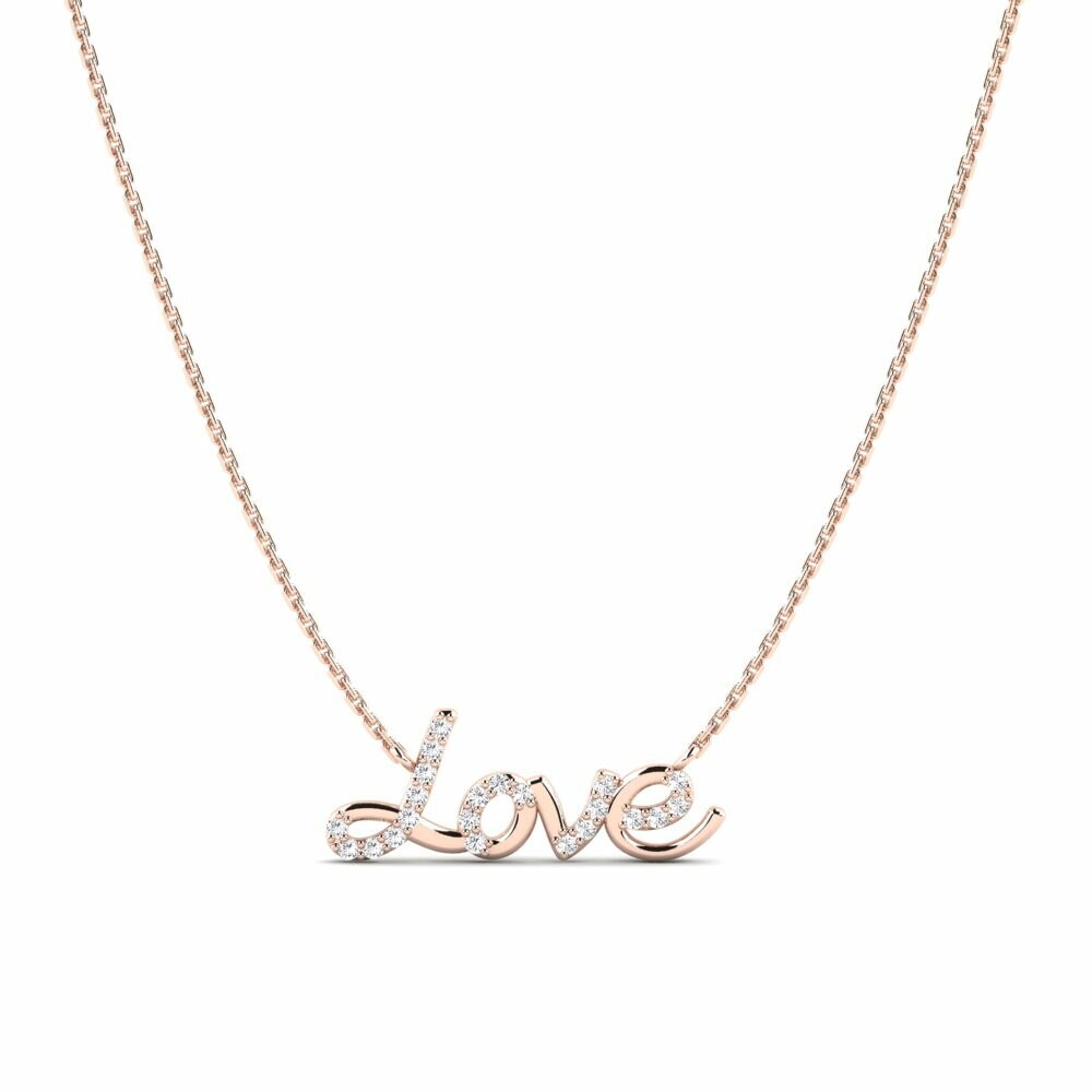 9K Rood Dames Ketting Baazu