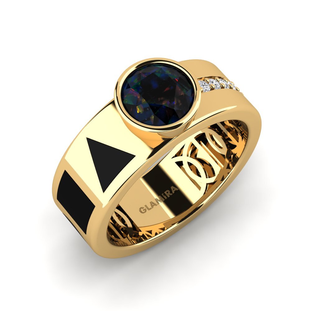 Black Opal Ring Babajide