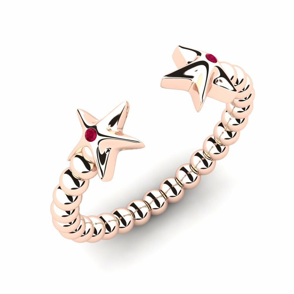 18K Rood Goud Knokkelring Babita