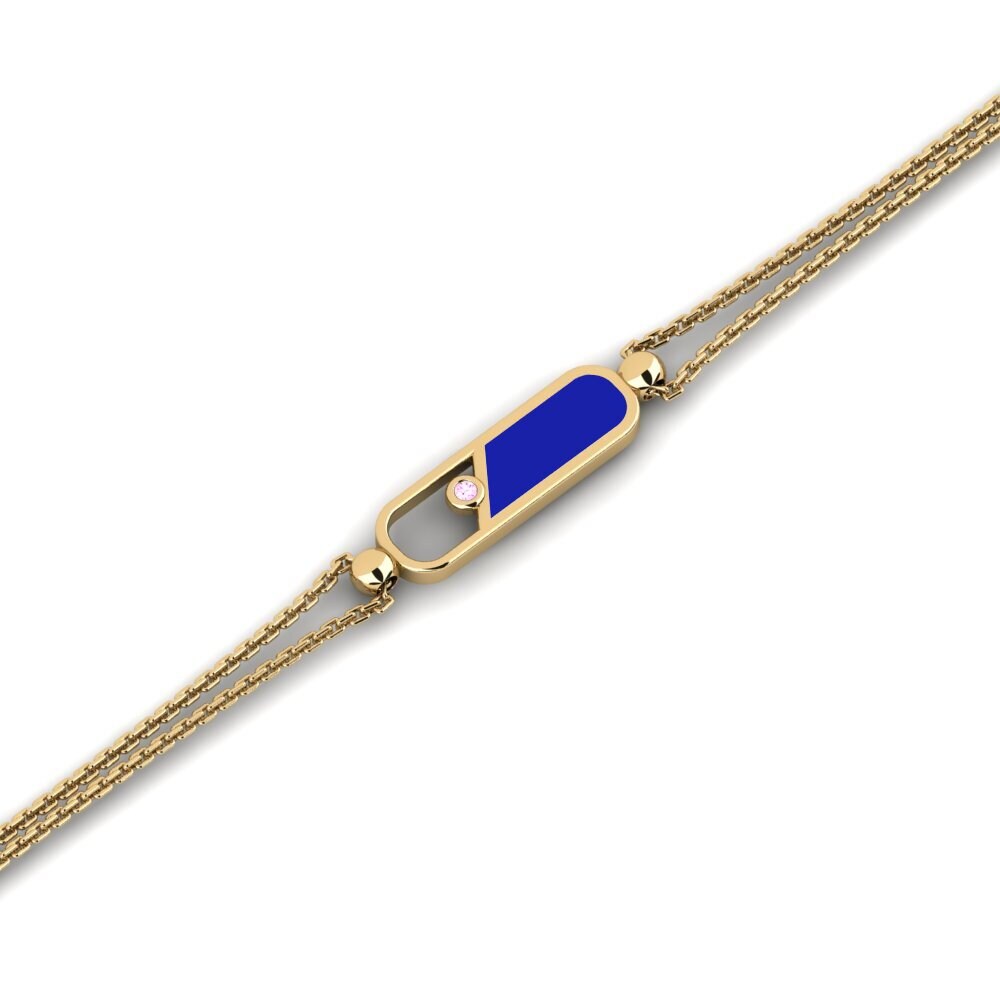 Pink Sapphire Women's Bracelet Baffusi
