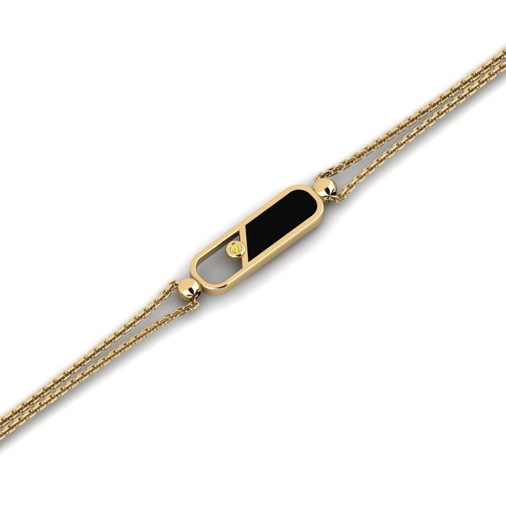 Yellow Sapphire Women's Bracelet Baffusi