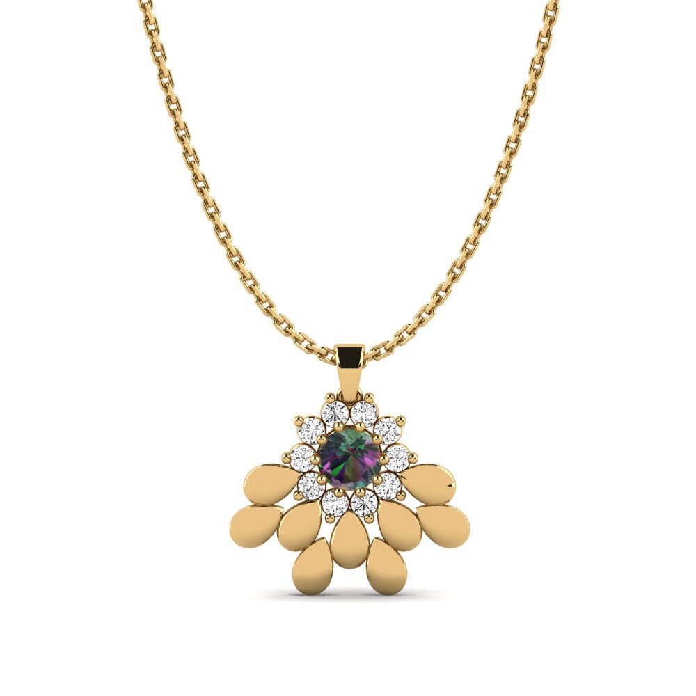 Mystic Topaz Women's Pendant Bagjunas
