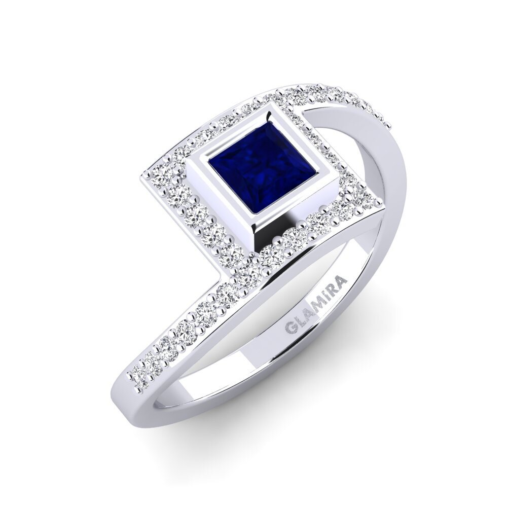Sapphire Engagement Ring Bagur