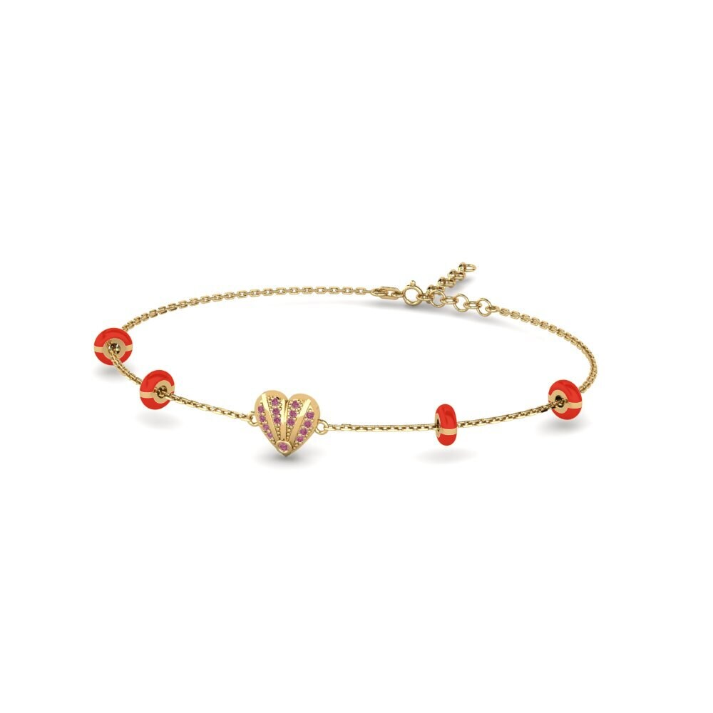 Rhodolite Garnet Women's Bracelet Bahaghari