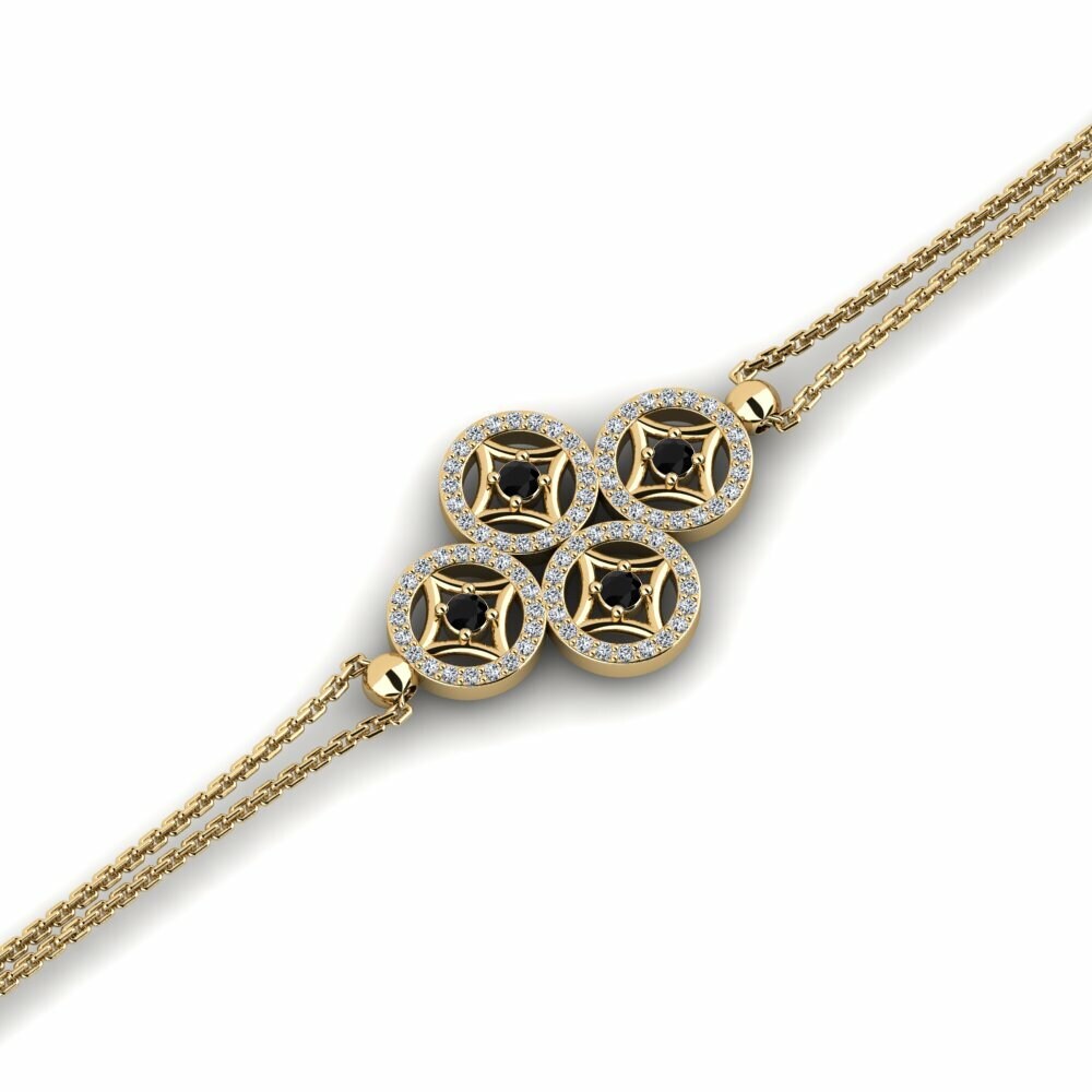 Onyx Noir Bracelet pour femme Balic