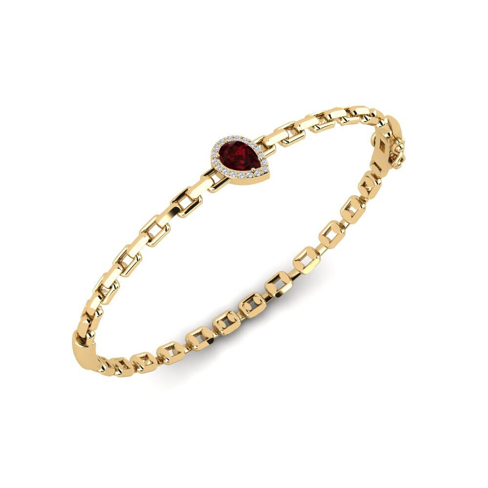 Garnet SYLVIE Bangle Baliotsua