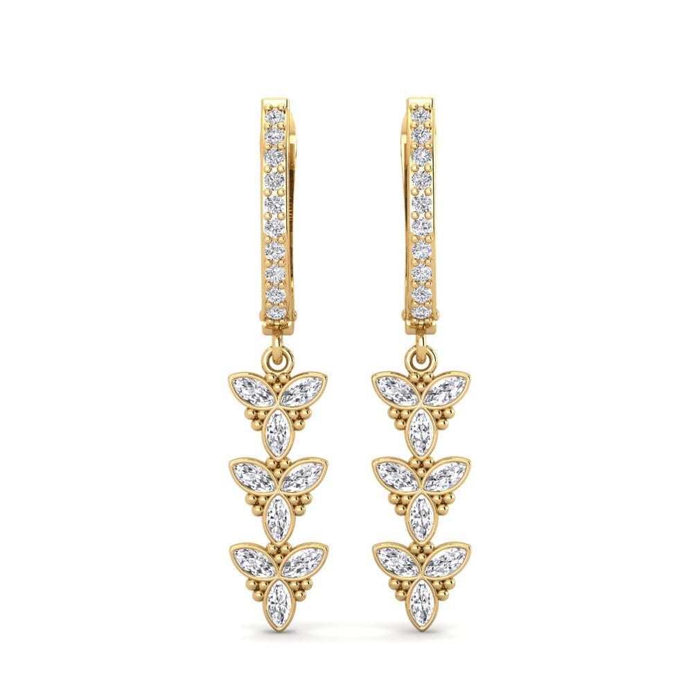 Pendientes Oro Amarillo Mujer ZQHWYZ Pendientes De Tachuelas De Oro Amarillo De 9k Para Mujeres Pendientes Tachuela Oro 9 Quilates