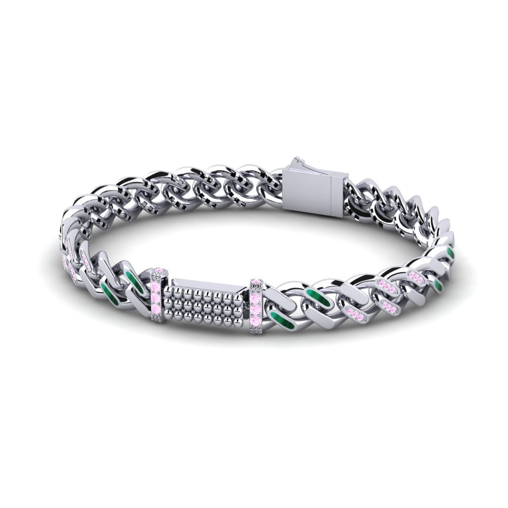 Pink Sapphire Women's Bracelet Baloo