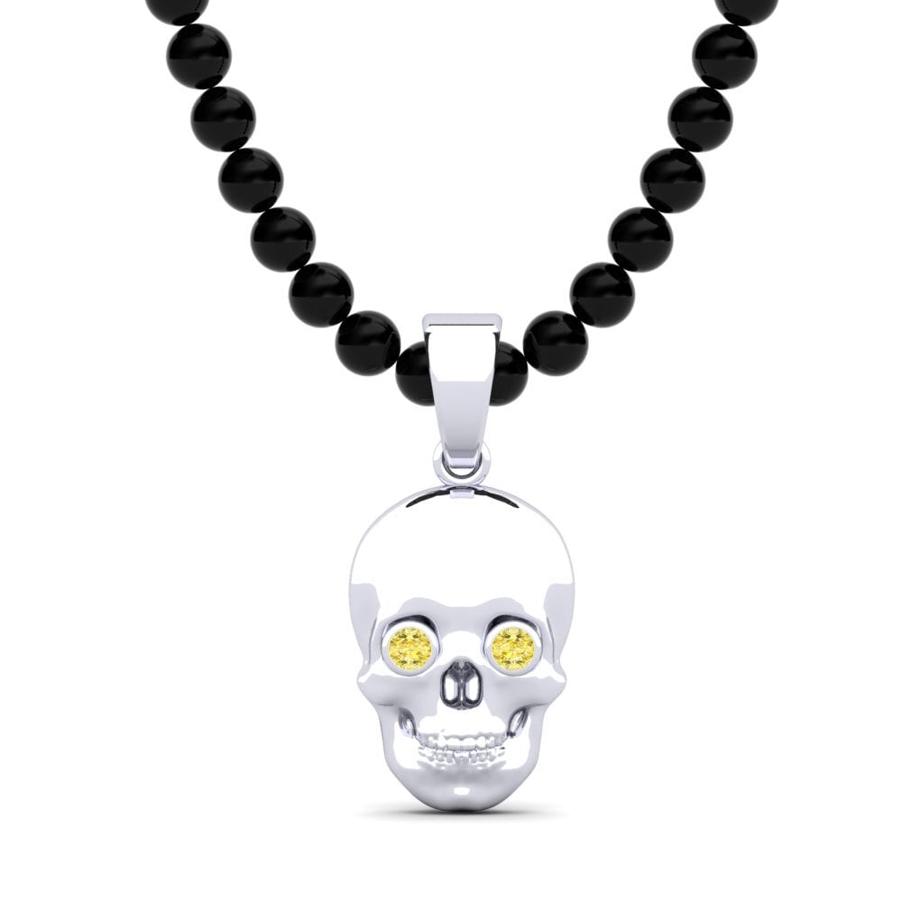 Yellow Sapphire Men's Pendant Baltoy