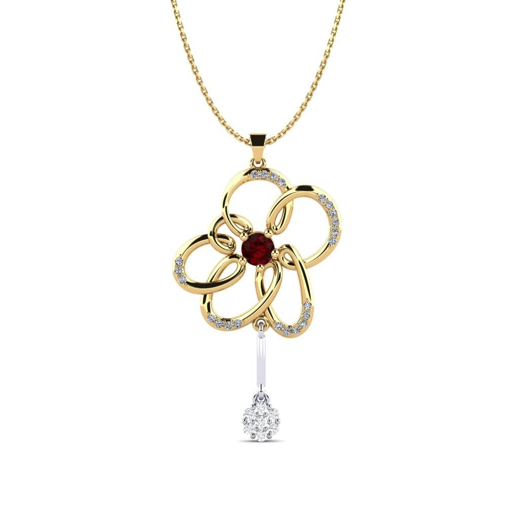 Garnet Women's Pendant Banc