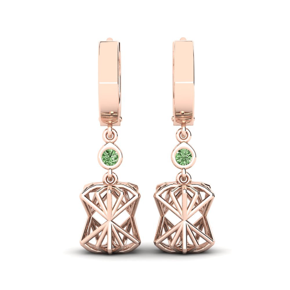 Green Diamond Women's Earring Banette