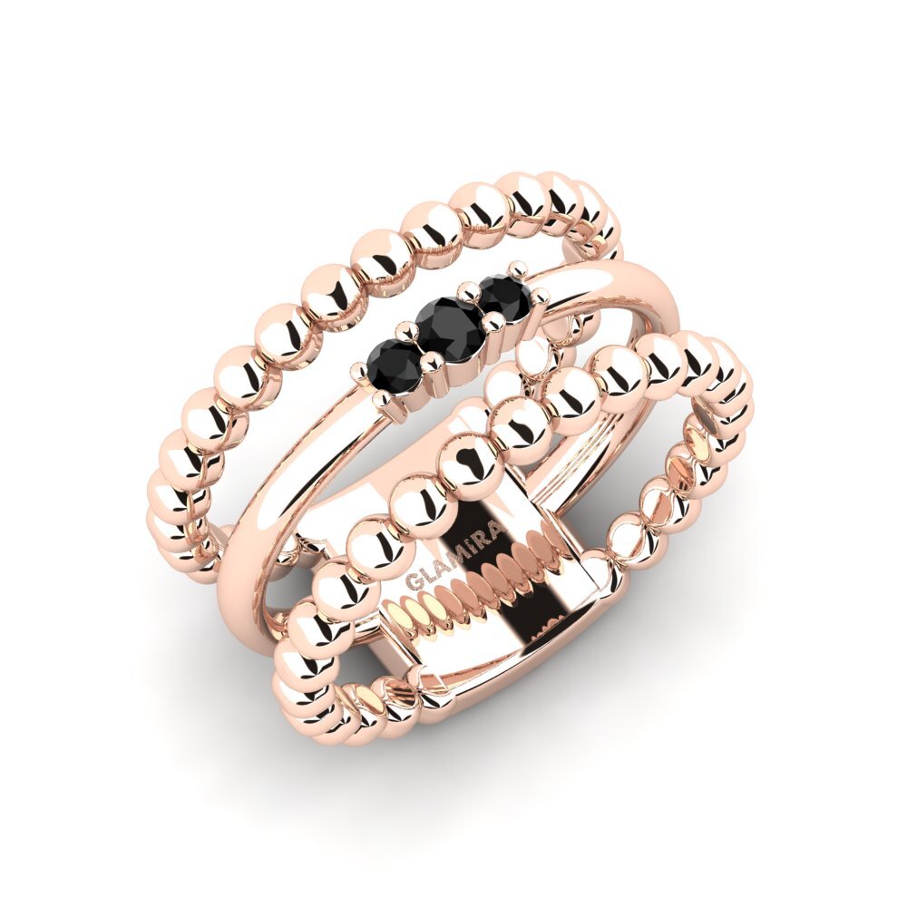 Schwarzer Onyx Ring Bangor