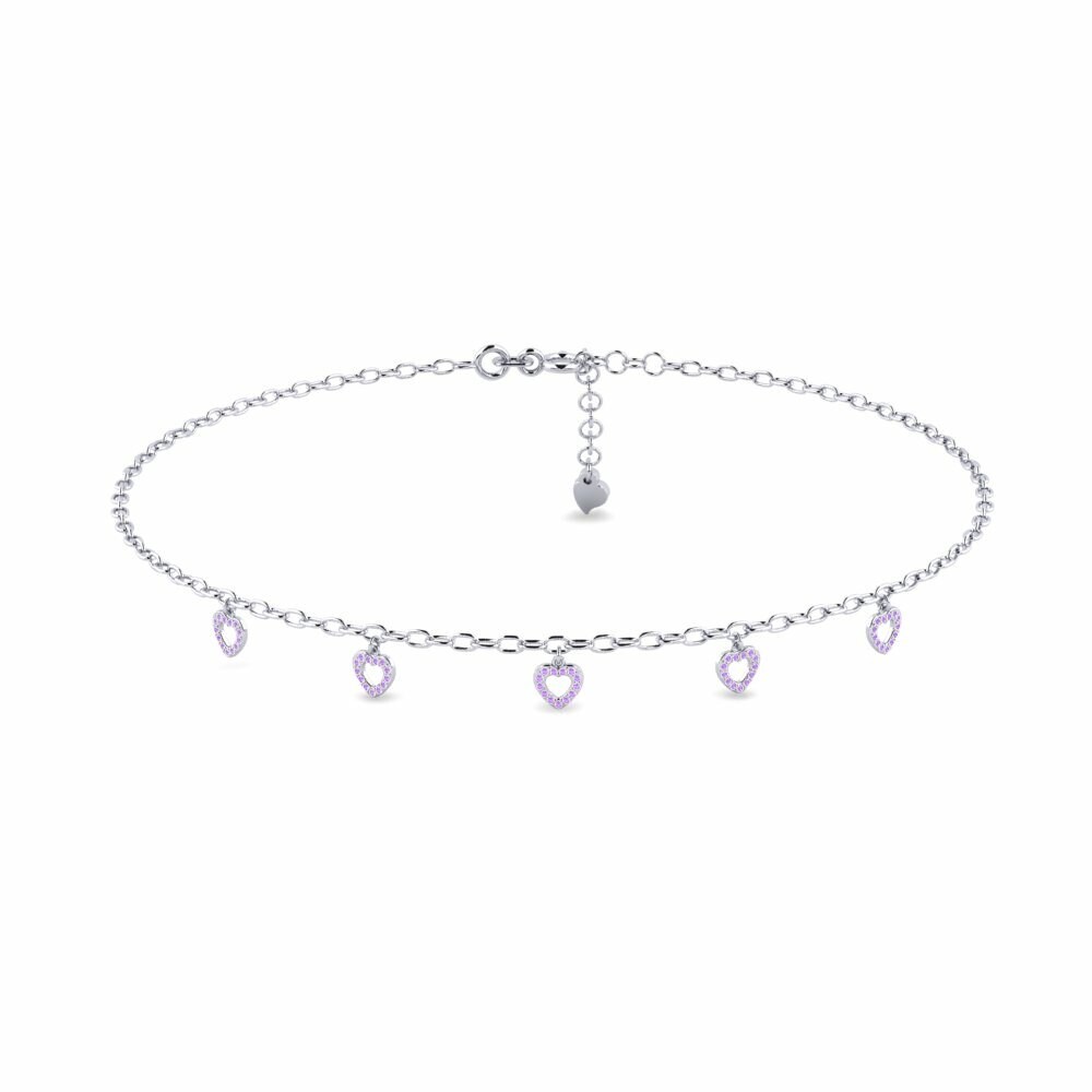 Amethyst Women's Anklet Banquise