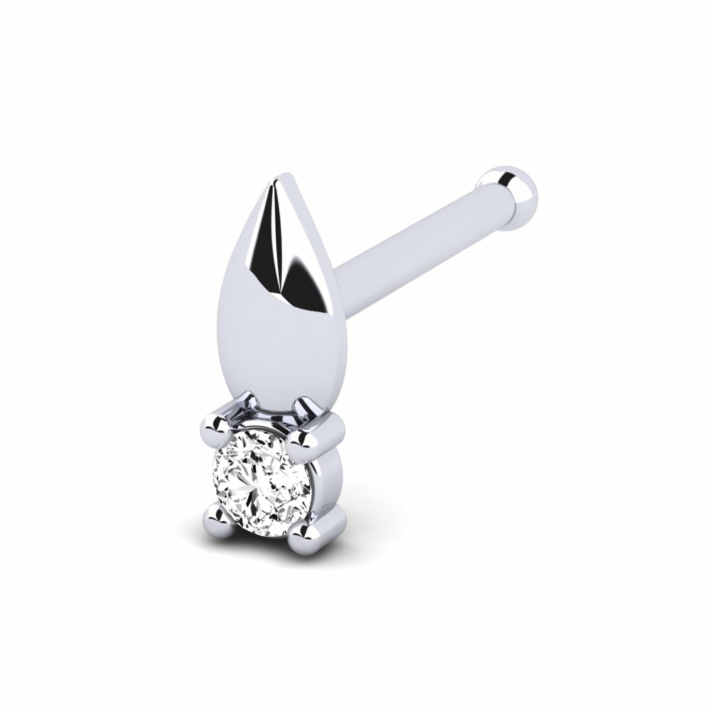 Moissanit Piercing do nosu Barbaraws