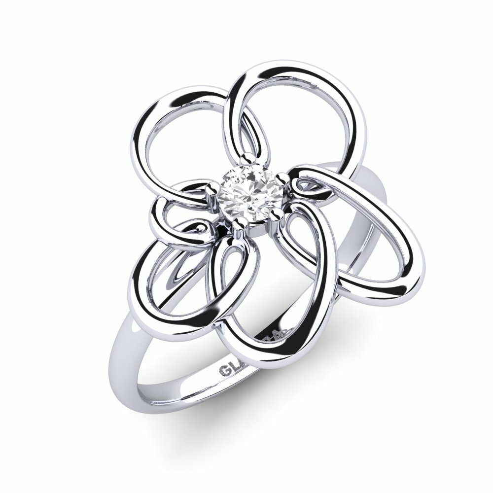 Saphir Blanc Bague Barbe