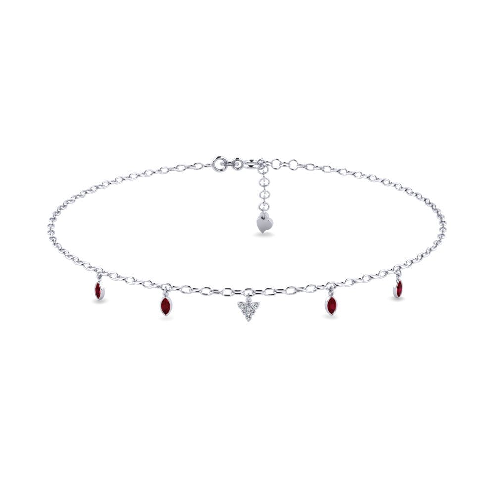 Ruby Women's Anklet Barboter