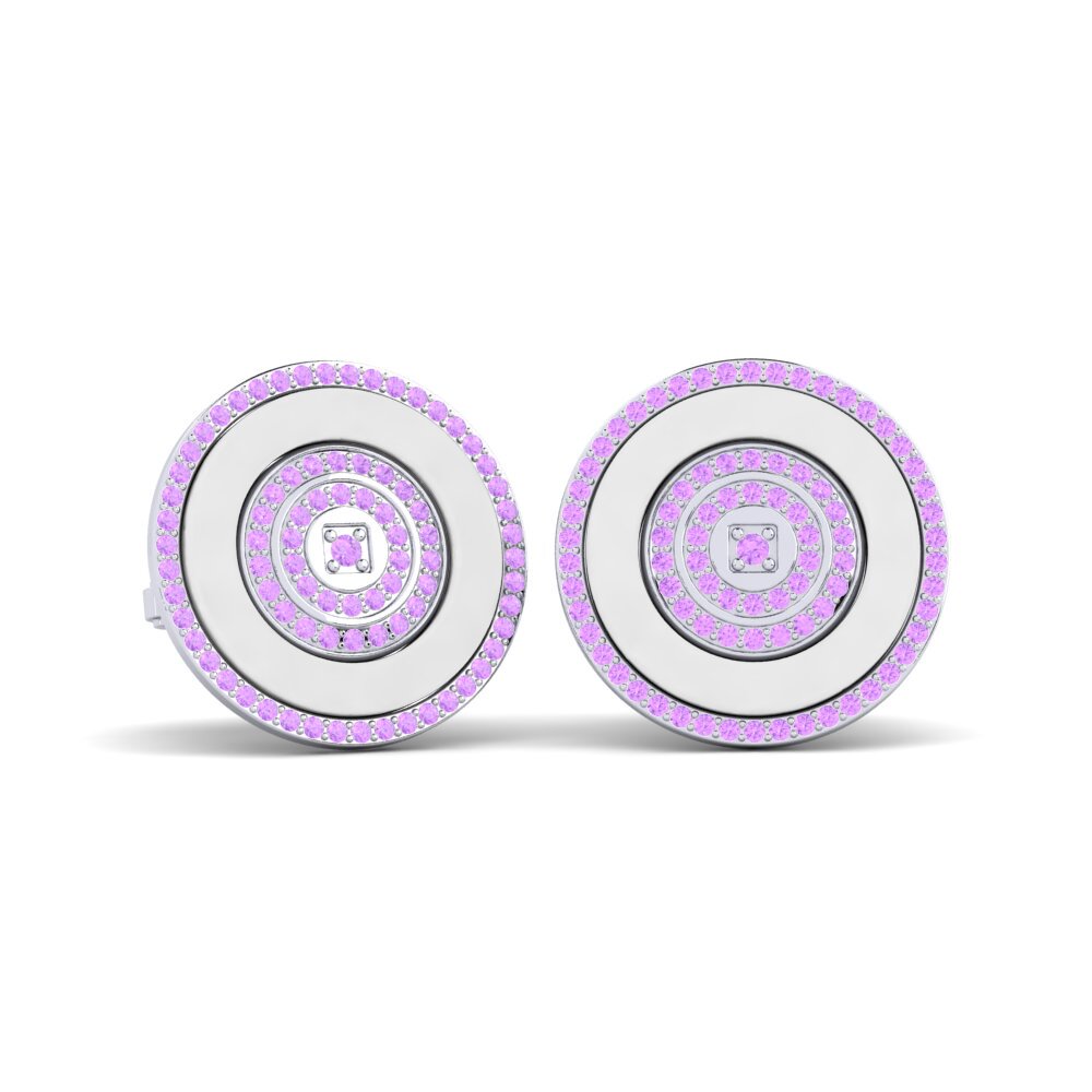 Amethyst Cufflink Barga