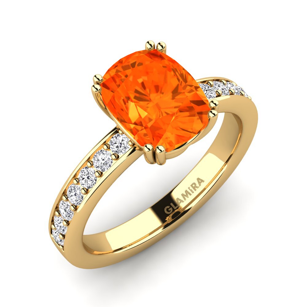 Fire Opal Engagement Ring Bargas