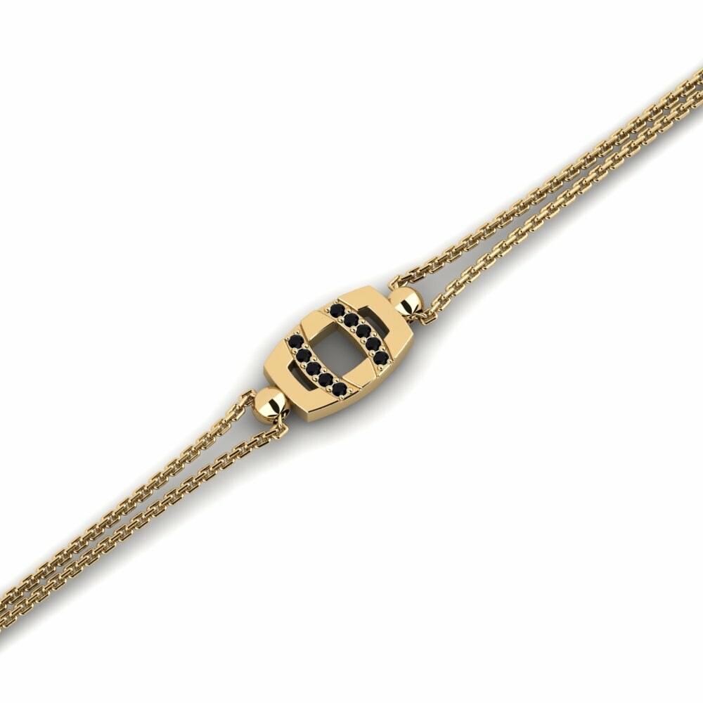 Onyx Noir Bracelet pour femme Bargemon