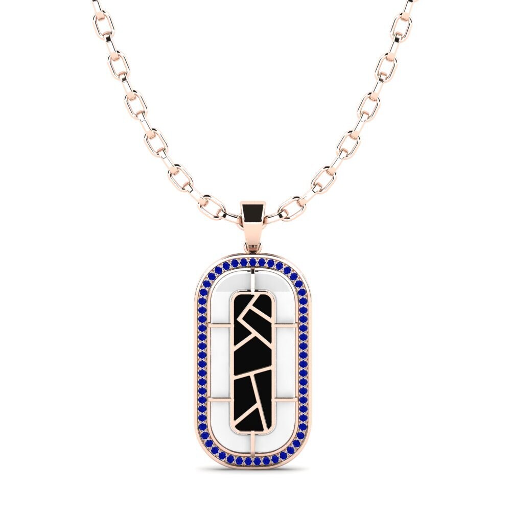 Sapphire Men's Pendant Barney