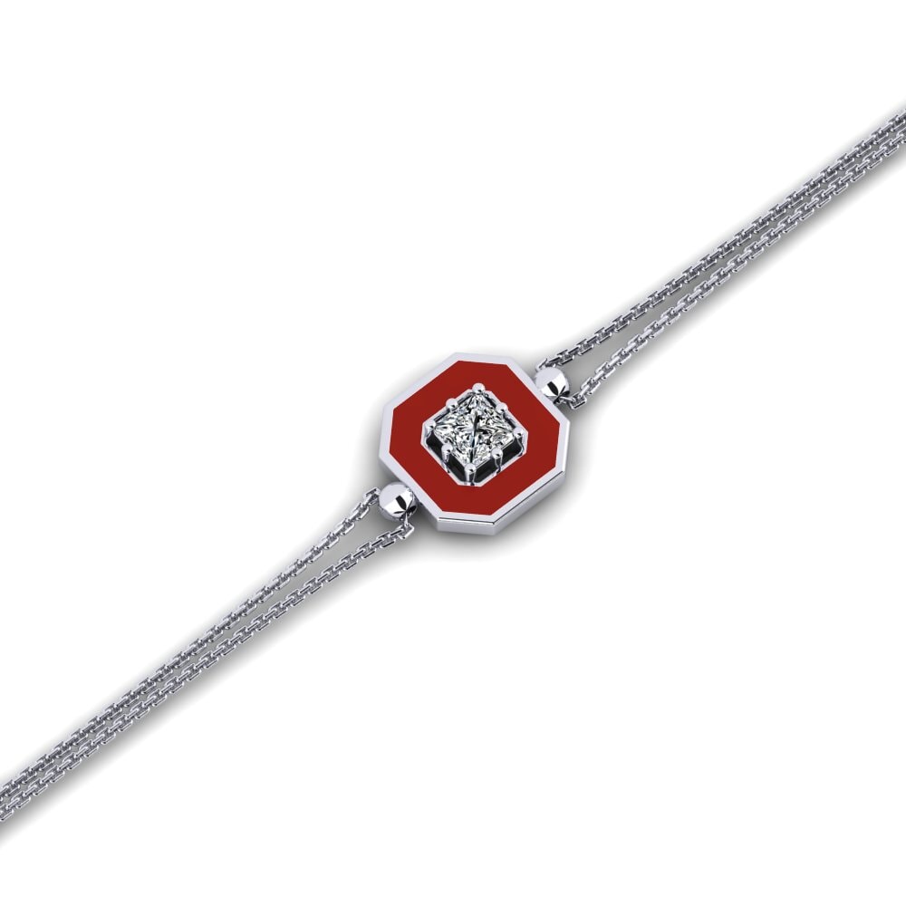 White Silver Women's Bracelet Barreme