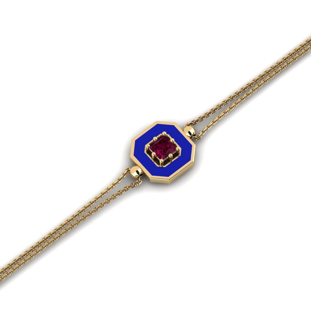 Rhodolite Garnet Women's Bracelet Barreme