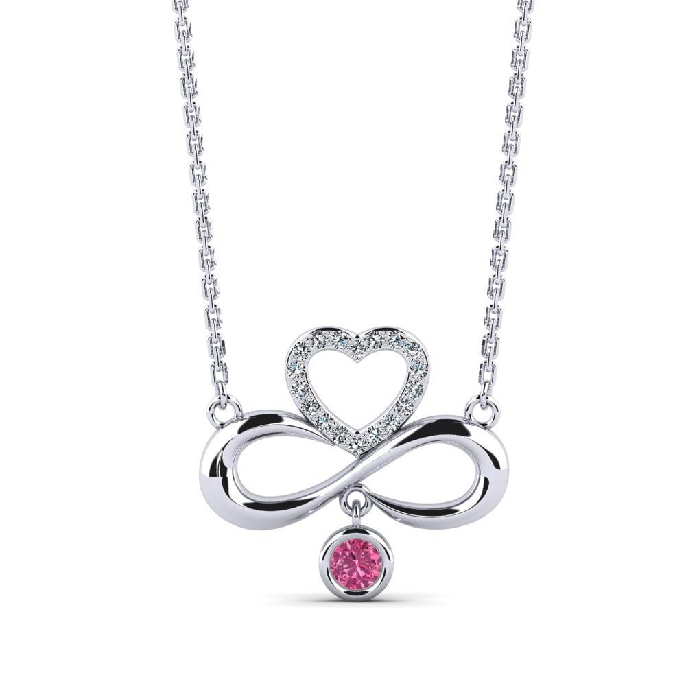 Pink Tourmaline Women's Necklace Barros
