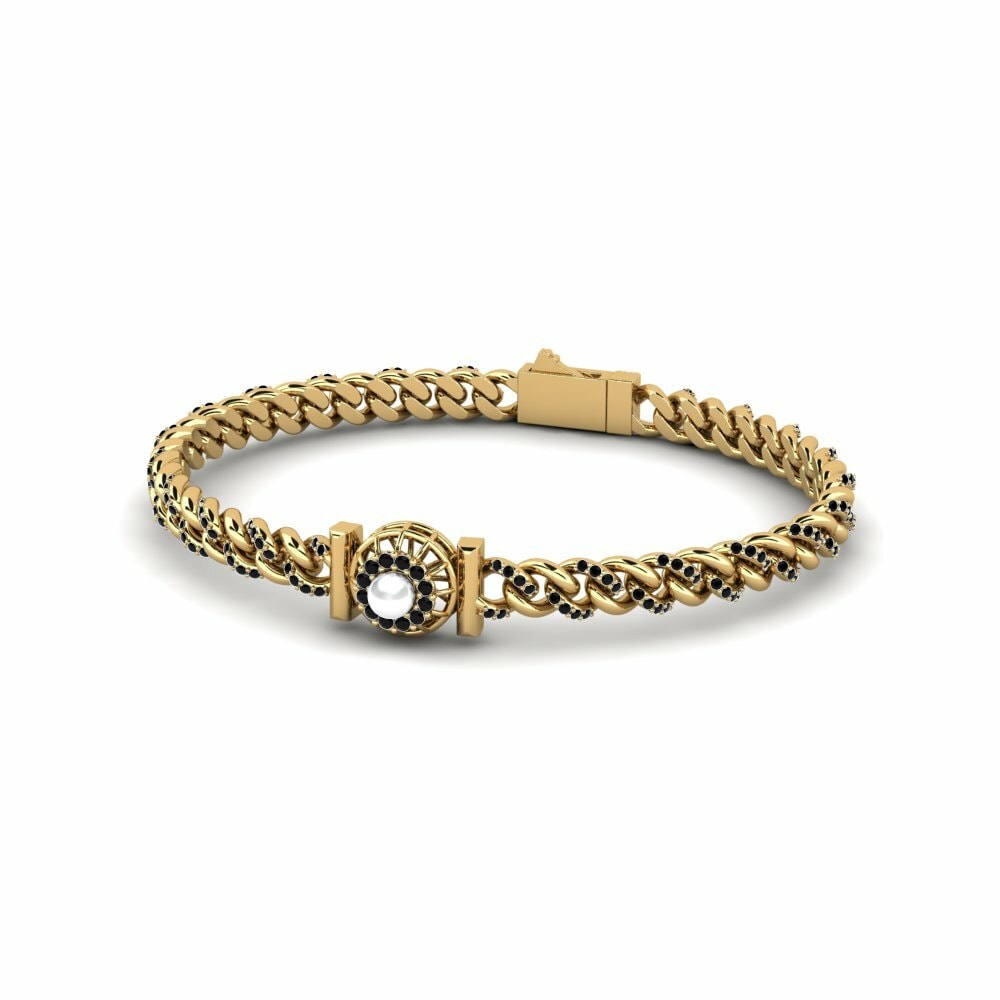 Diamant Noir Bracelet pour femme Bartows