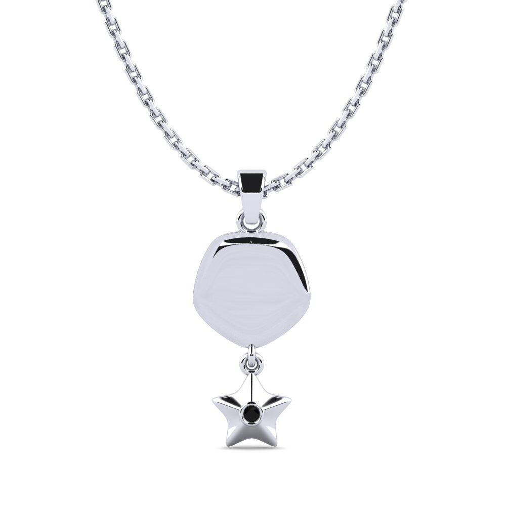 Black Onyx Women's Pendant Basenji
