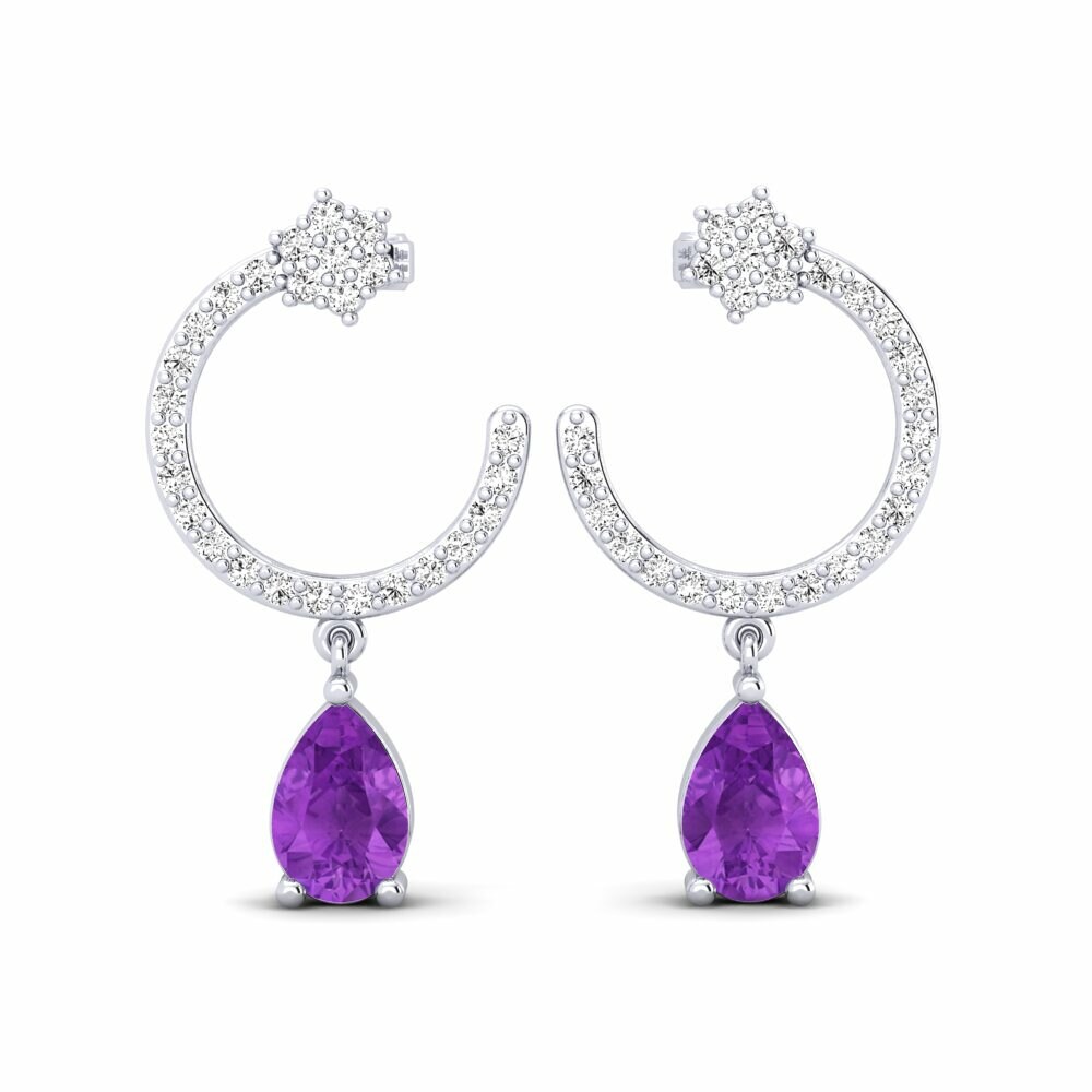 Amethyst Women's Earring Basil