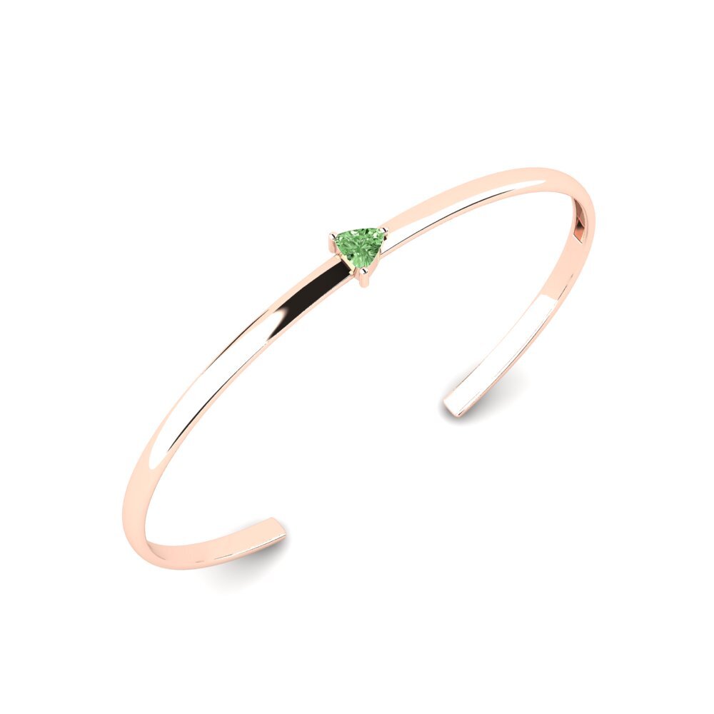 Trillón Diamante verde Pulsera Basile