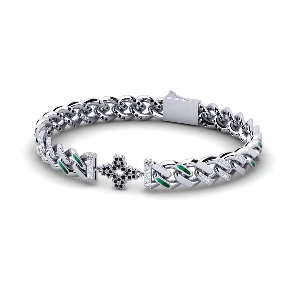 Black Sapphire Women's Bracelet Battarrea