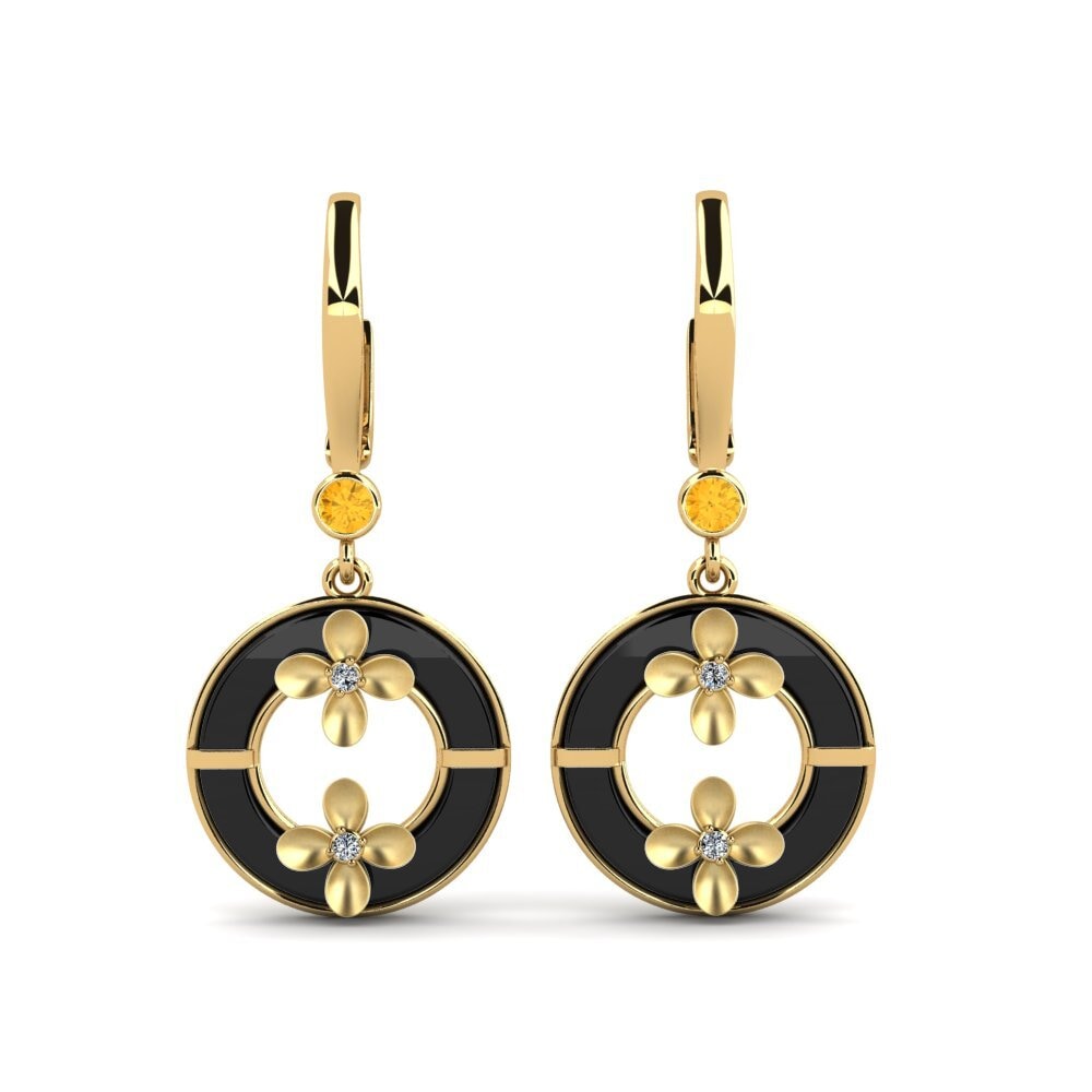 Citrine Women's Earring Battista