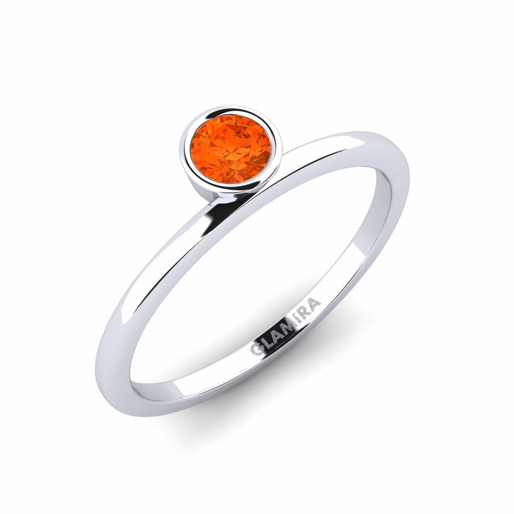 Fashion Neon Vibes Collection Bavegels - 585 White Gold Fire-Opal