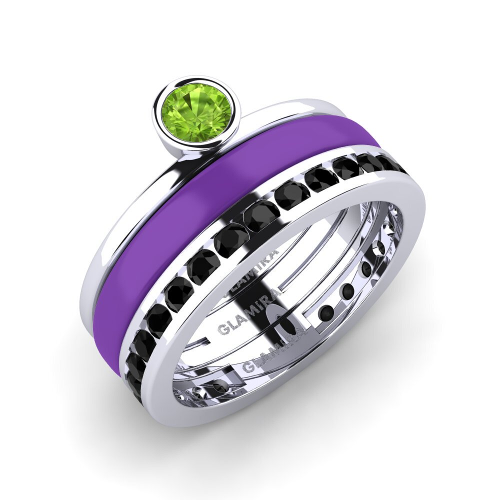 Peridot Ring Bavegels - E
