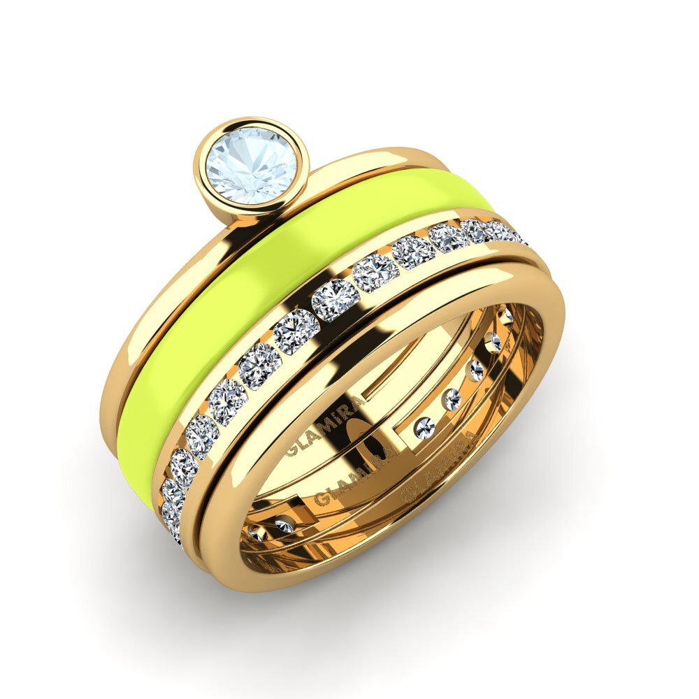 Aquamarine Ring Bavegels - N