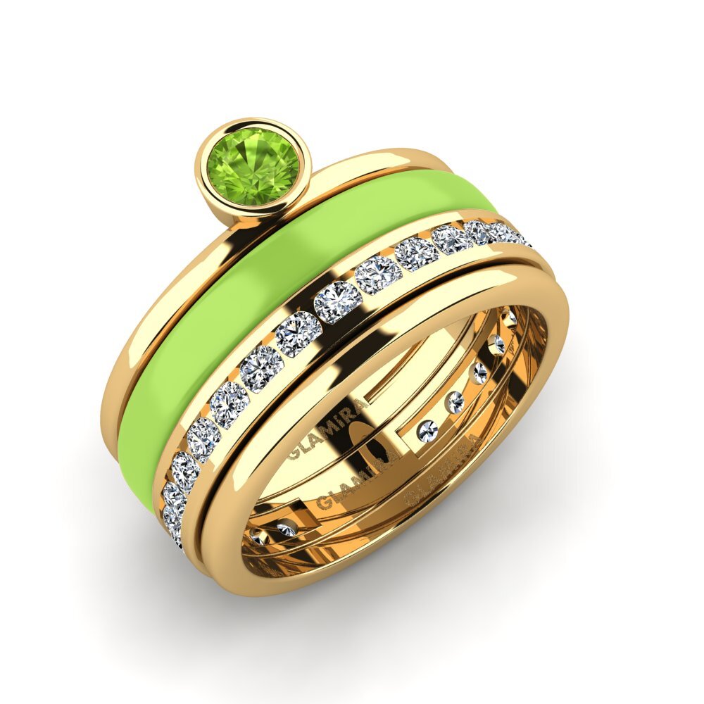 Peridot Ring Bavegels - N