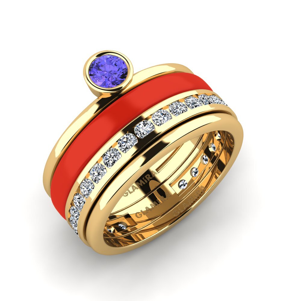 Tanzanite Ring Bavegels - N