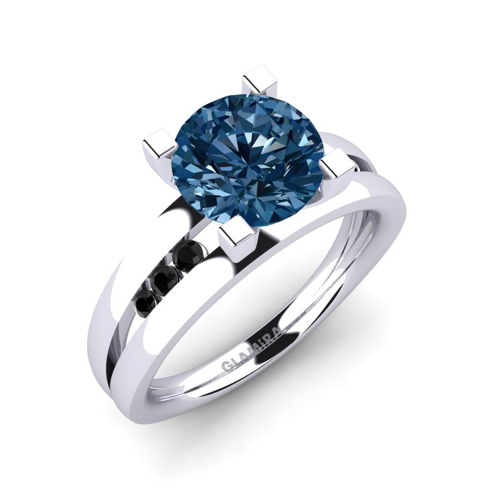 Platino Anillo de compromiso Bayamine 2.0 crt