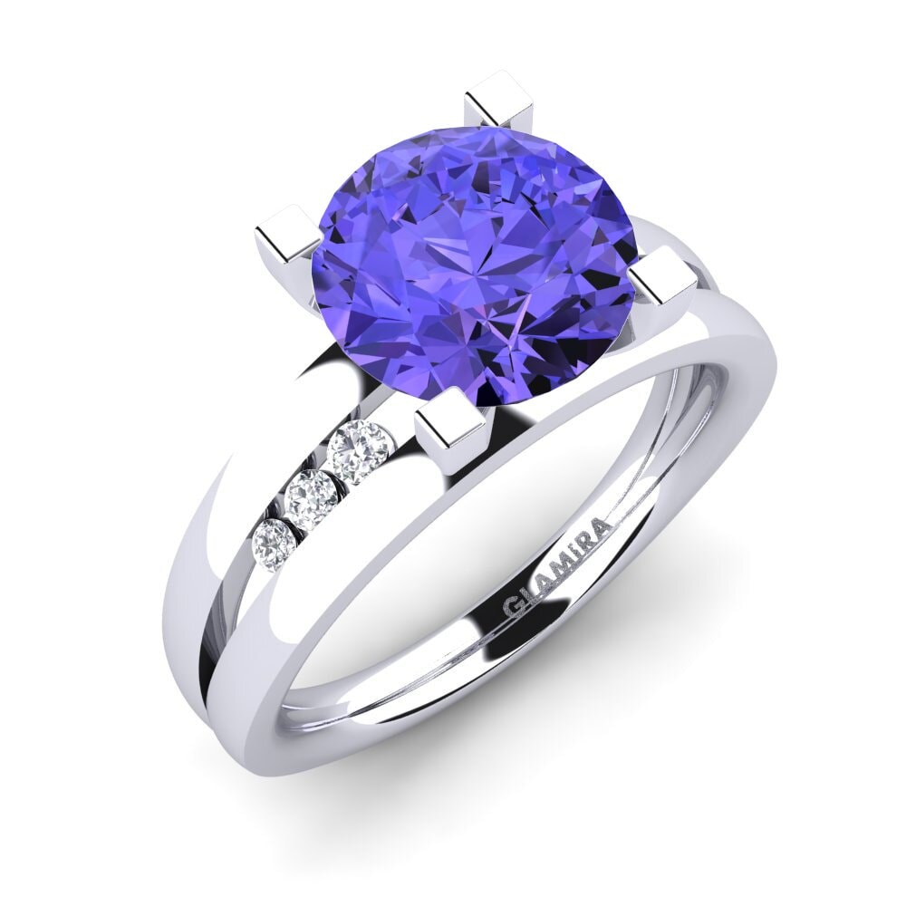 Tanzanite Engagement Ring Bayamine 3.0 crt