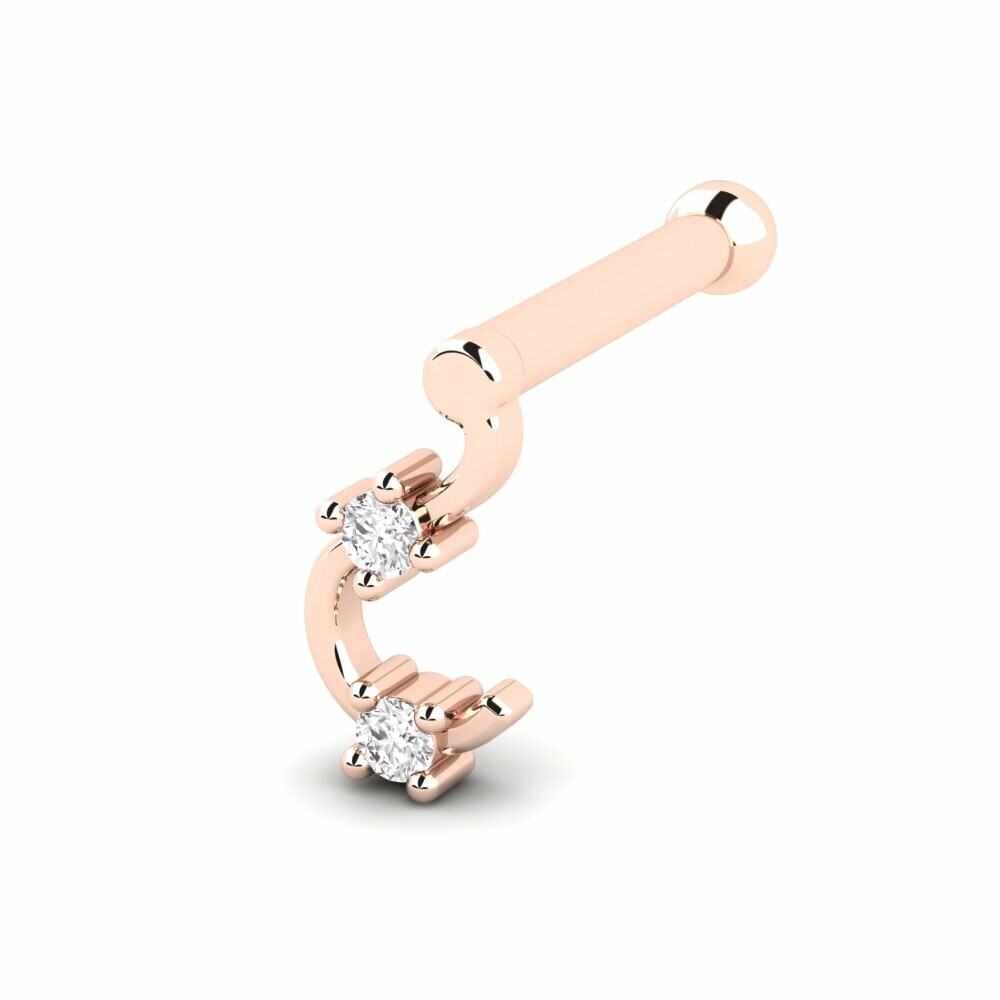 Diamant-saffier Neus Pin Beard