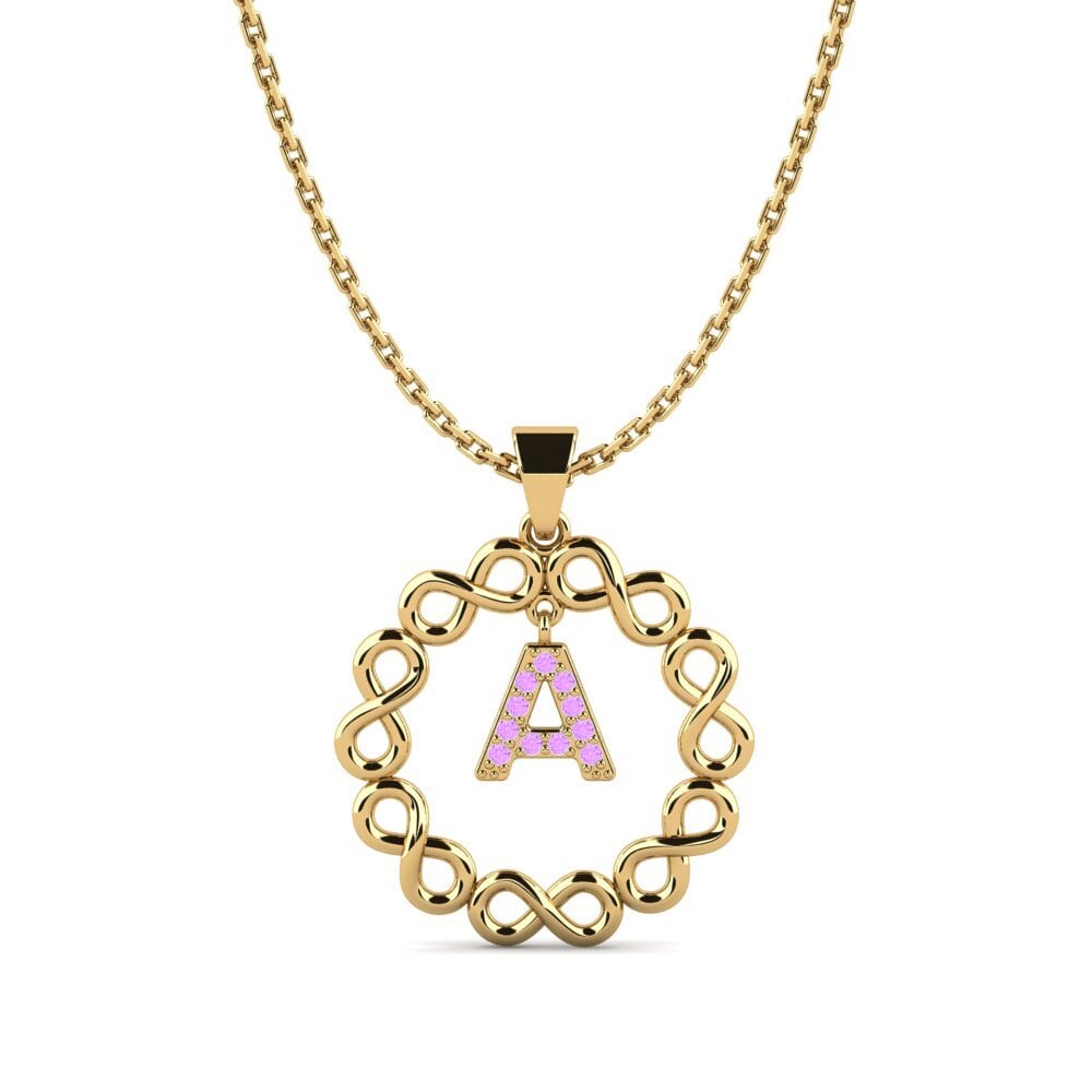 Gelbgold 585 Damen anhänger Beatriz - A