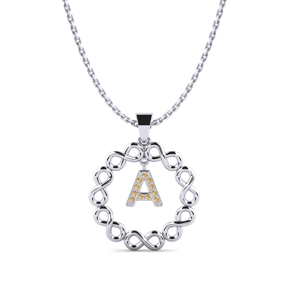 Brauner Diamant Damen anhänger Beatriz - A