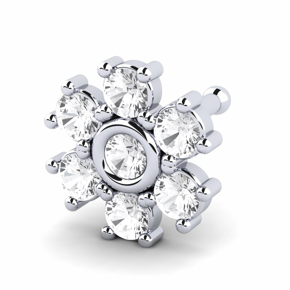 Diamant-saffier Neus Pin Beaulah