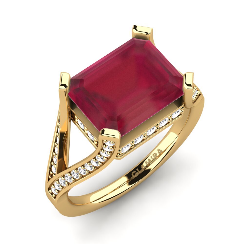 9ct Yellow Gold Engagement Ring Beckett