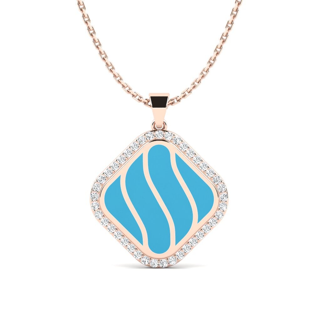 14ct Rose Gold Women's Pendant Bedisan
