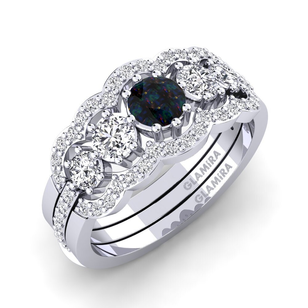 Black Opal Ring Beer SET