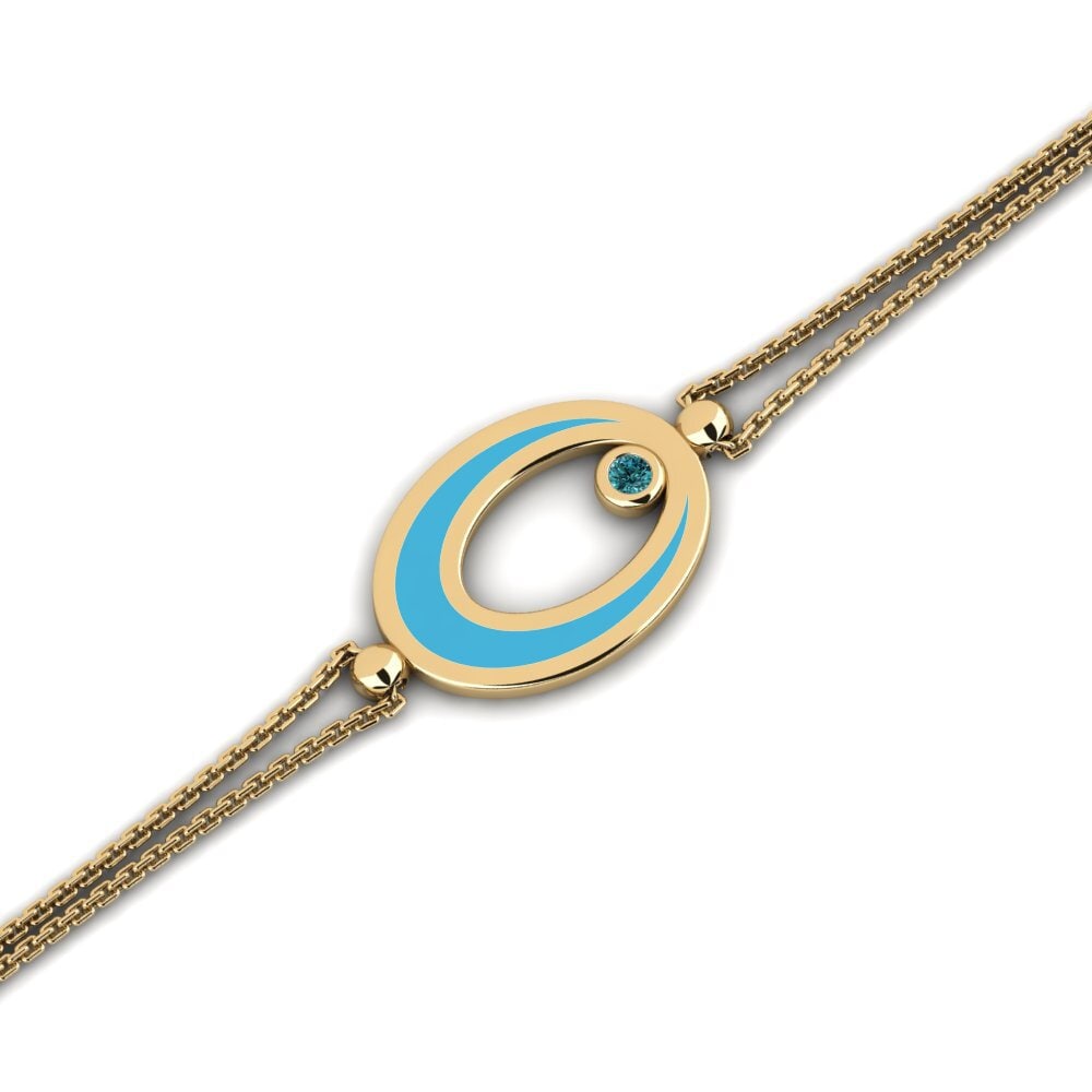 Blue Diamond Women's Bracelet Befice
