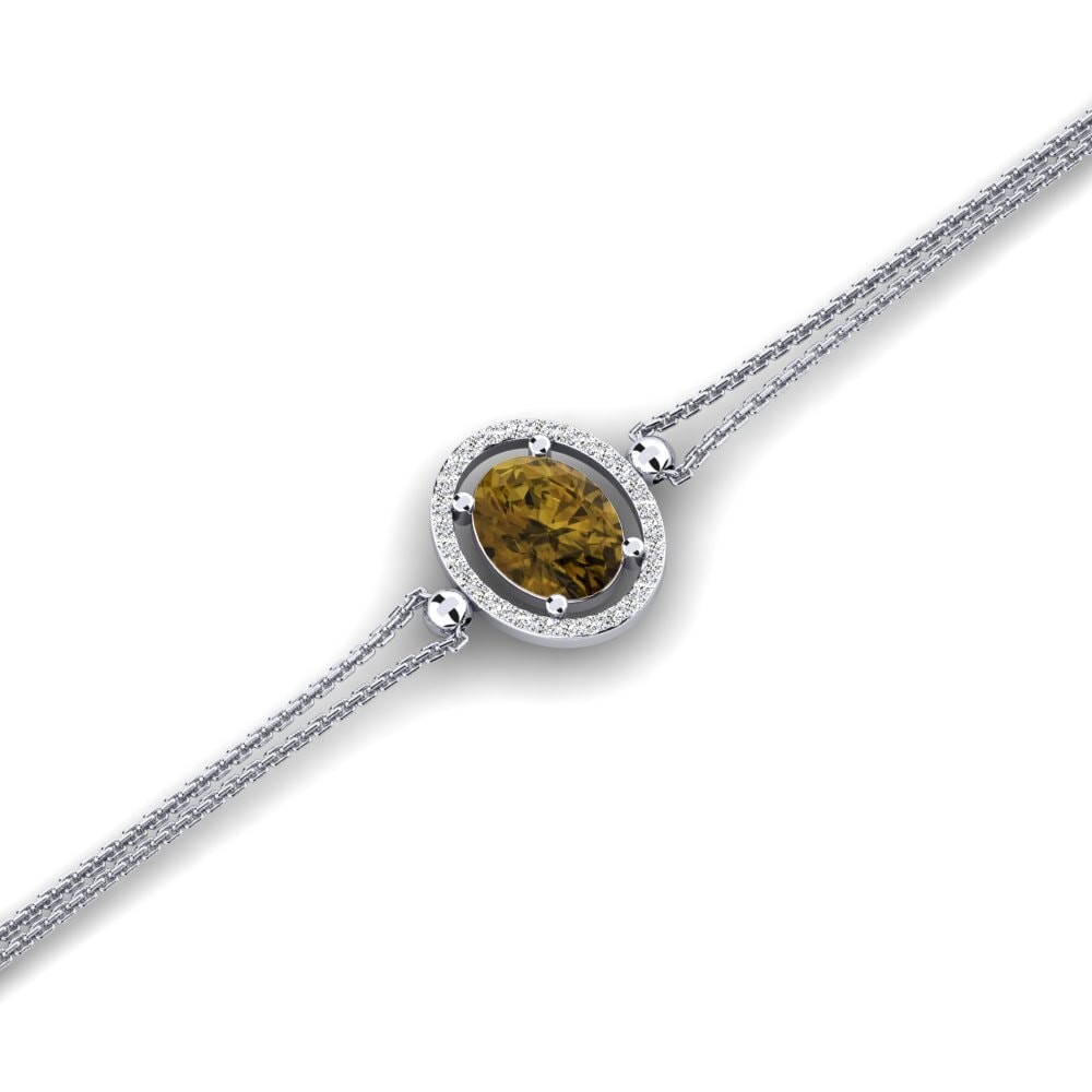 Paladio Circón Marrón Bracelet Begusta