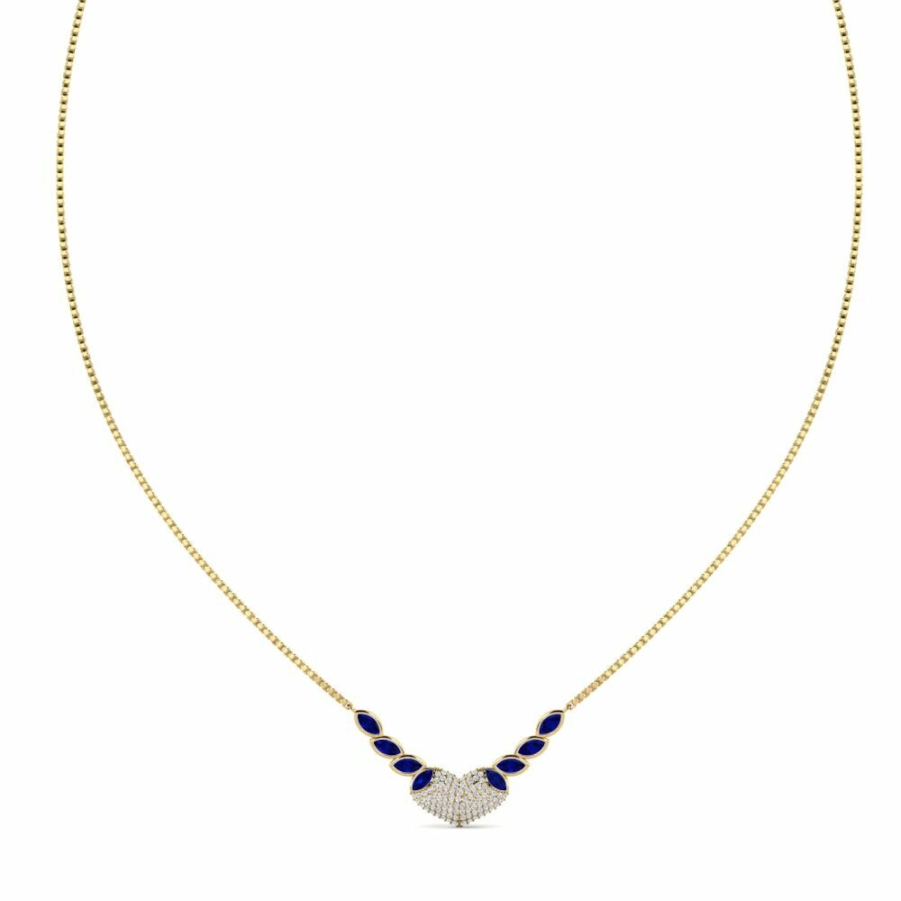 Sapphire Necklace Behergen